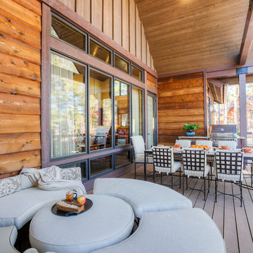 Mountain Living - Back Deck