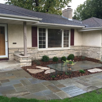 Front Entry Patio and Walk