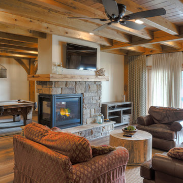 Beautiful lakefront Timber Frame