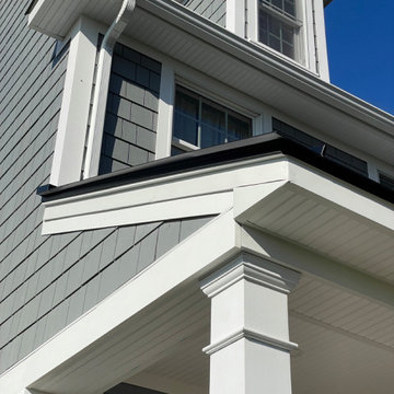 Full Exterior Renovation – James Hardie Siding, Roofing, Windows & Custom Detail