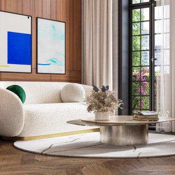 Ethnic Motifs in a Modern Apartment