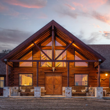 Rush Creek Ranch Log Home and Addition (L12667)