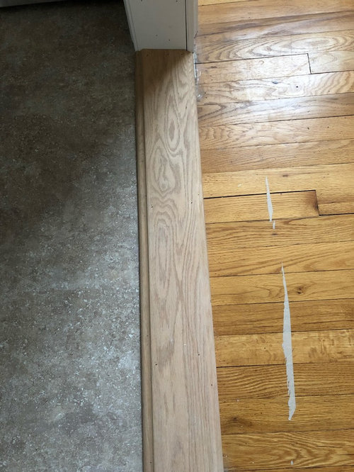 Transition Look Properly Installed, How To Install Tile Wood Floor Transition