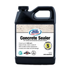 RainGuard Concrete Sealer, Natural Transparent, Concentrate - Makes 5 Gallons