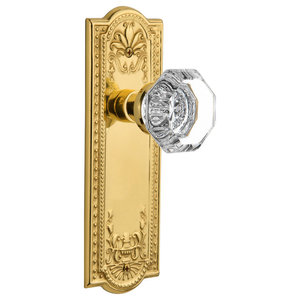5x2pks 10 Mortise Lockset Door Knob TRIM PLATES in Polished Brass Belwith #1142 
