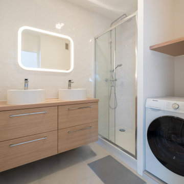 Un déplacement de cuisine pour créer une chambre supplémentaire