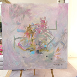 SOLD!  Art - Original Abstract Painting, 48 X 48 - Paintings