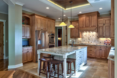Elegant kitchen photo in Other