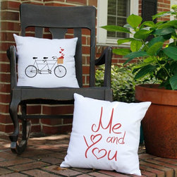 Love and Relationship Throw Pillows - Decorative Pillows