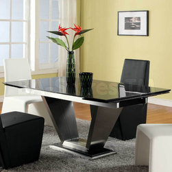 Jessy Dining Table with Two Pop Up Extension - Dining Tables