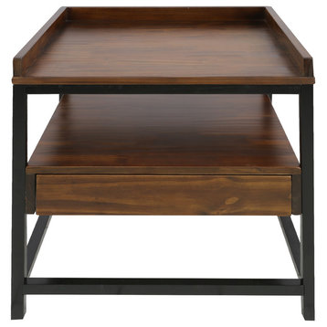 Horizon End Table With Drawer