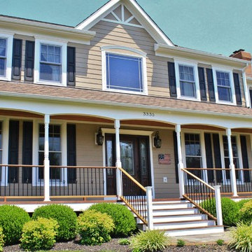 James Hardie Lap Siding Ijamsville, MD (Khaki Brown)