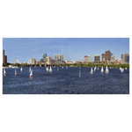 Sadkowski Photography Collection - Artwork, Boston Sailing Panoramic, Sadkowski Boston Collection - Panoramic view of the Longfellow Bridge, the Zakim and sailboats on the Charles River , Boston.  Image printed, to order, on archival enhanced matte or premium luster paper with archival ink.  Image measures  24x 48 including 2 inch border all around.  Shipped in protective tube.  Shipping included.  Image signed by the artist.  Larger sizes available.  From the exclusive Sadkowski Photography Collection , where every image looks like a painting.