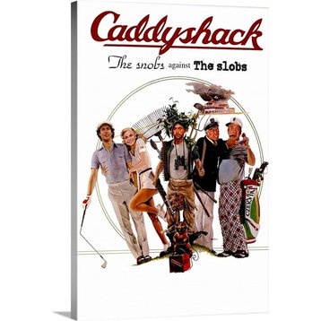 "Caddyshack (1980)" Wrapped Canvas Art Print, 24"x36"x1.5"