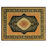 Bareens Designer Rugs - Pak Persian Cassondr Beige/Pink Wool Rug - 4'1'' x 6'2'' - Designed with mesmerizing intricacy and gorgeous color palette, this hand-knotted masterpiece demonstrates the beauty and electrifying thrill of Pak Persian art. These meticulously hand-knotted Pak-Persian rug is made with pure wool and features breathtaking traditional, transitional, and tribal designs in bold luxurious color pallets. Known for their intricate designs these rugs are a reproduction of Persian rugs, made in Pakistan with unique Mughal designs. Made by master weavers using the same Persian texture, design and dying technique, we wanted to produce the most significant manifestation of Persian art, life, and culture. This rug is most famous for its exceptional quality, incredible designs, patterns, and vibrant rich color. Pak-Persian rugs made with Persian weave with high knot counts, which enables the high intricacy and detail found in the patterns are also referred to as "State of art", each color adds a rich beautiful detail in the artwork of this rug. The design, color, and beautiful chromatic composition with a vibrant sheen with intricate designs, exude beauty, elegance, and quality make this rug a masterpiece of its own.