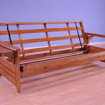 Phoenix Frame with Barbados Finish in Sofa Position