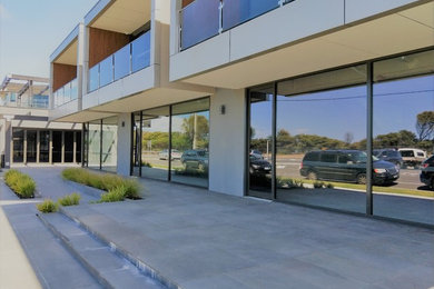 This is an example of a contemporary home design in Geelong.