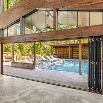 Modern Pool House with Pool & Spa