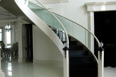 Minimalist staircase photo in Philadelphia