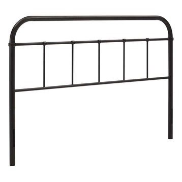 Brown Serena Queen Steel Headboard