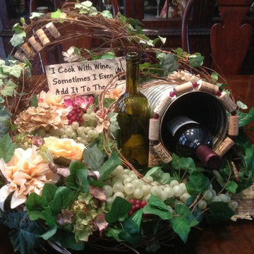 Wine Bottle Decor/Holder
