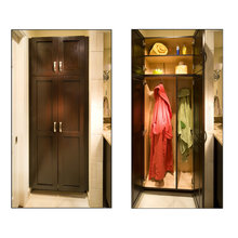 Bathroom linen closet