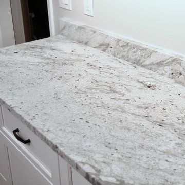 Centerville kitchen, flooring, 2022