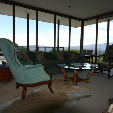 Indoor outdoor living room.