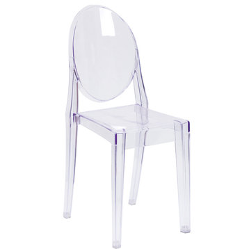 Ghost Side Chair in Transparent Crystal