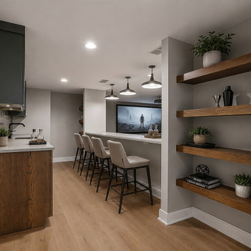Modern Transitional Brentwood | East Highlands Naperville, IL