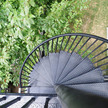 Steel Decks, Guardrails and Spiral Stairs