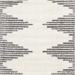 Alpine Rug Co. - Taylor Collection Cream Gray Soft Diamonds Area Rug, 7'10"x10'6" - Cozy shag is a key feature of the Taylor collection. Made of stain-resistant polypropylene, these rugs are easy to care for and comfortable underfoot.