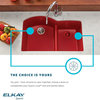 Elkay ELXRU13322 Quartz Luxe 33" Undermount Single Basin Quartz - Caviar