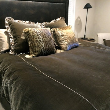 Velvet and Satin Bedding - Reversible - Custom Design