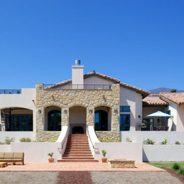 Modernized hacienda in Montecito