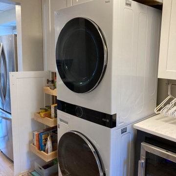 Transitional Kitchen and Laundry Room Remodel