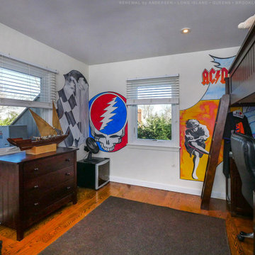 Funky Bedroom with New Windows - Renewal by Andersen Long Island