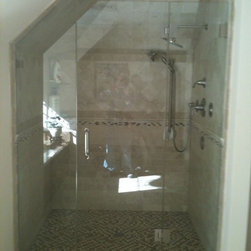 Frameless Glass Shower Enclosures - Shower Stalls And Kits