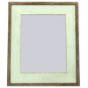 Sea Foam Green Barnwood Picture Frame, Rustic Wood Frame, 8"x12"