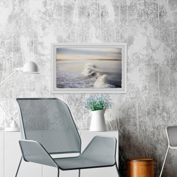 "The Break" Framed Painting Print