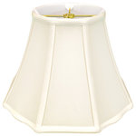 Royal Designs Inc. - Royal Designs Flare Bottom Outside Corner Scalloped Basic Lamp Shade, Beige, Egg - The Flare Corner Basic Lamp Shade is part of the Royal Designs, Inc. Timeless Basic Shade Collection and is a traditional yet stunning way to finish the look of your lamp. Our fancy lampshade makes a subtle statement and will turn your floor lamp or table lamp into a talking piece. We have decades of experience in the business of lampshades and we're proud to offer multiple product lines that exemplify handcrafted quality and value. Be sure to browse our vast collection of shades in a wide variety of distinctive shapes that will add a new level of sophistication to your lighting and home decor.