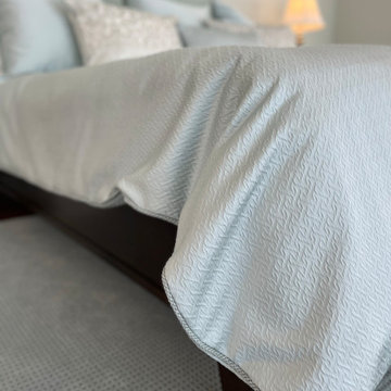 Lake Geneva, WI-Silhouettes, Valance, Cushions and Drapery