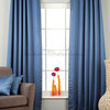 Blue Ring / Grommet Top 90% blackout Curtain / Drape / Panel -60W x 84L-Piece