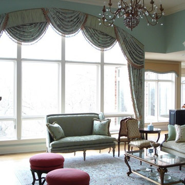 This Arched window is 18' wide in St. Charles.