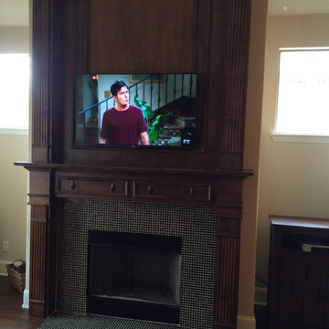 Fireplace TV Installation