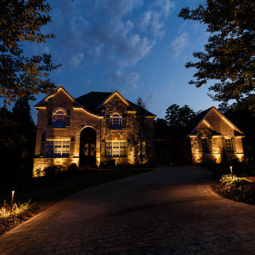 Cumming, GA House and Backyard Lighting Project #2