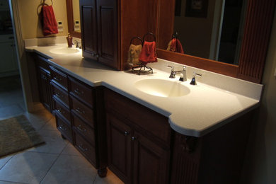 Elegant bathroom photo in Other