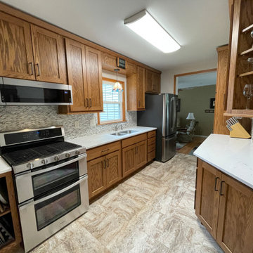 Red Oak Kitchen Remodel