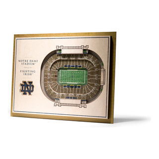 YouTheFan NCAA Notre Dame Fighting Irish Fan Cave Decorative Sign