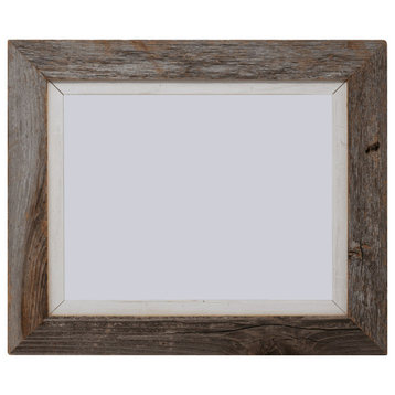 Cottonwood Rustic Barnwood Frame, 8.5"x11"